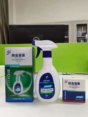 1.5% Pyrethrin no residue side effects on humans animals after use on fleas ants bedbugs